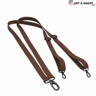 Καφέ Δερμάτινο Λουρί Πλάτης