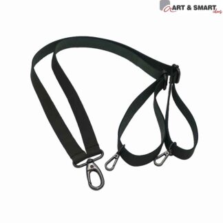 Χακί Δερμάτινο Λουρί Πλάτης