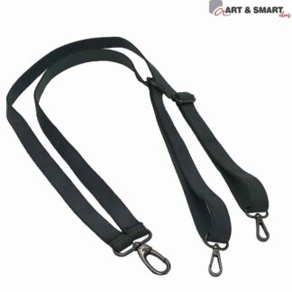 Γκρι Δερμάτινο Λουρί Πλάτης