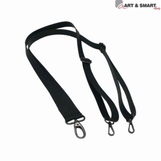 Μαύρο Δερμάτινο Λουρί Πλάτης