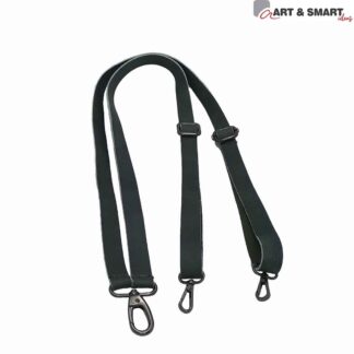 Σκούρο Γκρι Δερμάτινο Λουρί Πλάτης