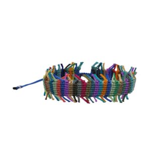 Βραχιόλι Μακραμέ Πολύχρωμη Κουρελού