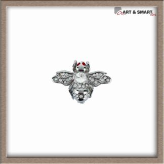 Καρφίτσα μέλισσα με στρας