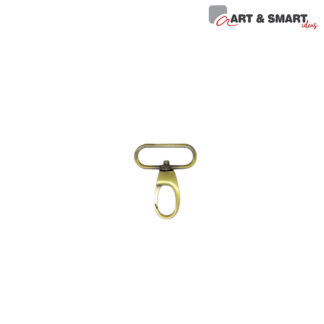 Μεταλλικός γάντζος μπρονζέ αντικέ.