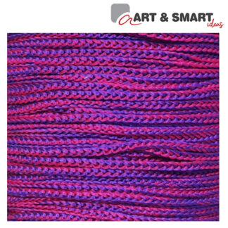 Νήμα από πολυπροπυλένιο μοβ και κόκκινο σκούρο