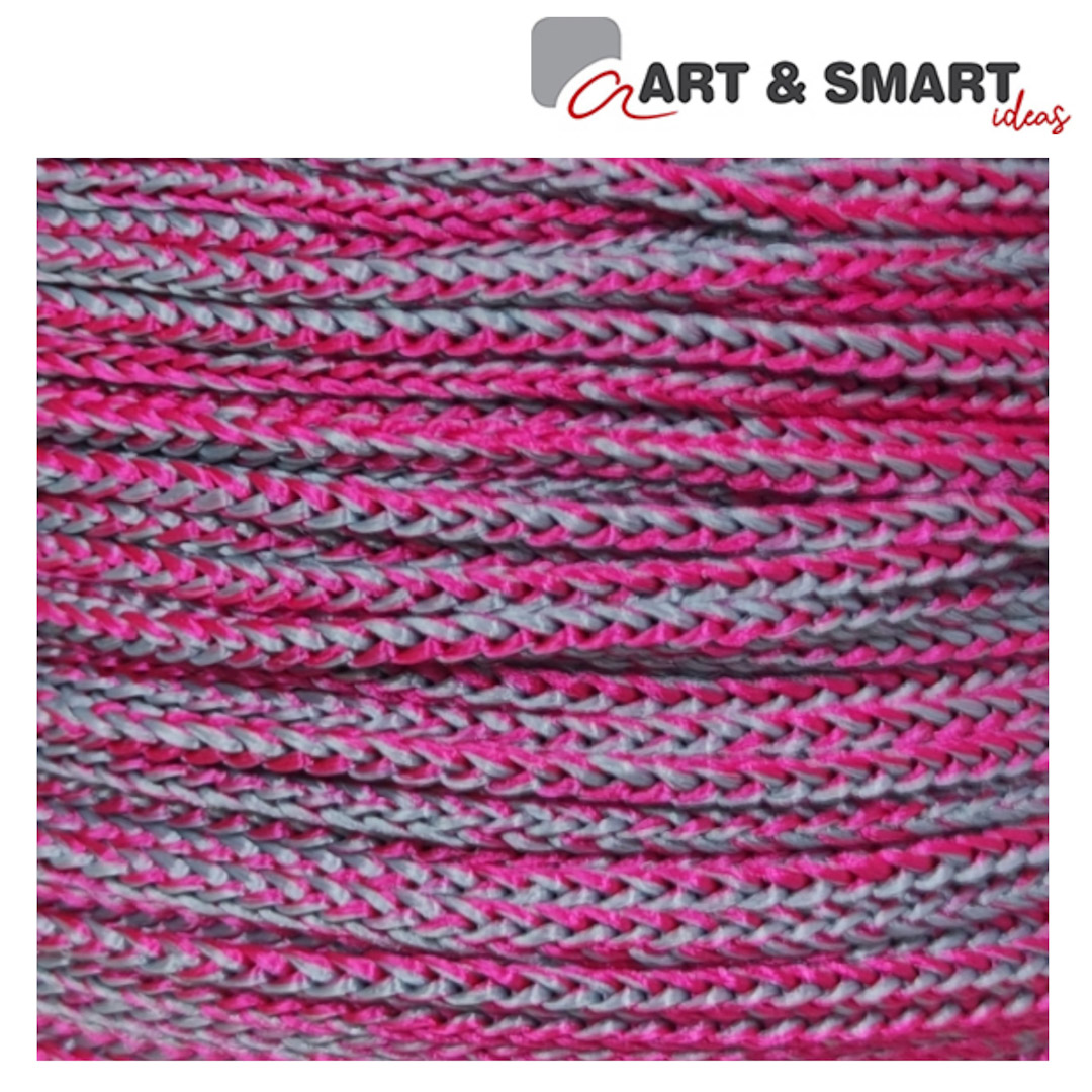 Νήμα από πολυπροπυλένιο γκρι και κόκκινο σκούρο