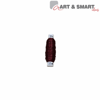 Κηροκλωστή 0.8mm Κόκκινο με Glitter