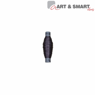 Κηροκλωστή 0.8mm Γκρι με Glitter