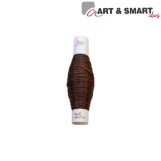 Κηροκλωστή 0.8mm Καστανό